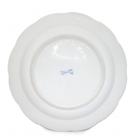 Talerzyk porcelanowy, Miśnia II poł. XIX w.
