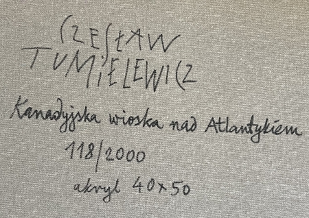 KANADYJSKA WIOSKA NAD ATLANTYKIEM 