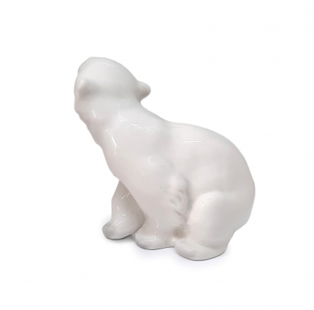Figurka porcelanowa Niedźwiadek polarny