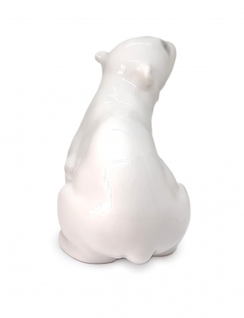 Figurka porcelanowa Niedźwiadek polarny