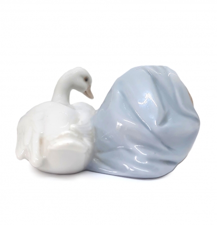 Figurka porcelanowa Kaczątka proj. Juan Huerta, Lladro lata 70. XX w.