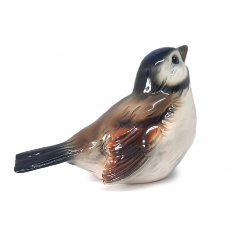 Figurka porcelanowa Wróbel, Goebel lata 70. XX w.