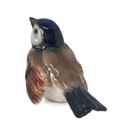 Figurka porcelanowa Wróbel, Goebel lata 70. XX w.