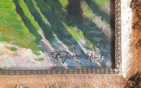 Pejzaż jesienny 1976 r.