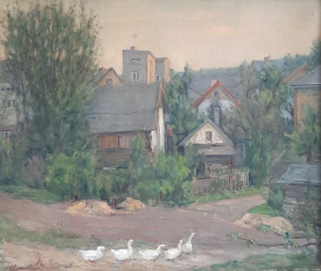 Złoty potok - fragment z gąskami 1994 r.