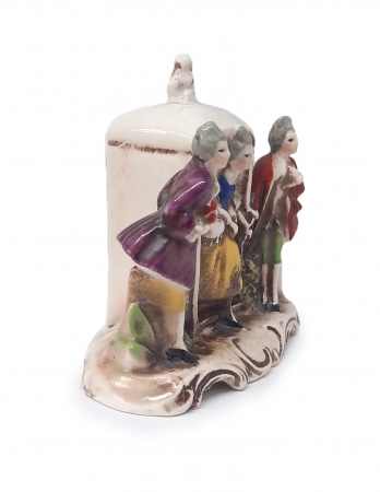 Figurka Dama w lektyce, Goebel lata 30./40. XX w.