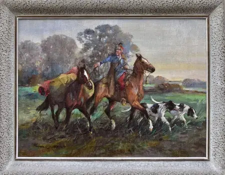 Jeździec z luzakiem, 1970