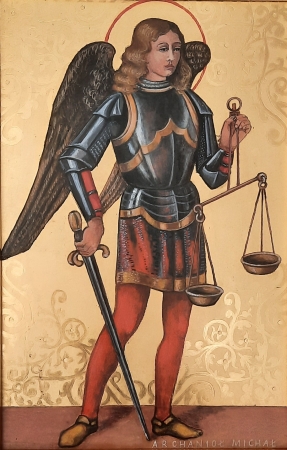 Archanioł Michał z wagą