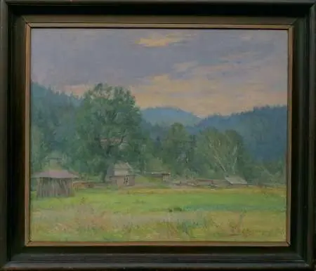 Chmurne popołudnie w Beskidzie Śląskim, 1987