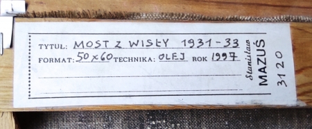 Most z Wisły 1931 - 33