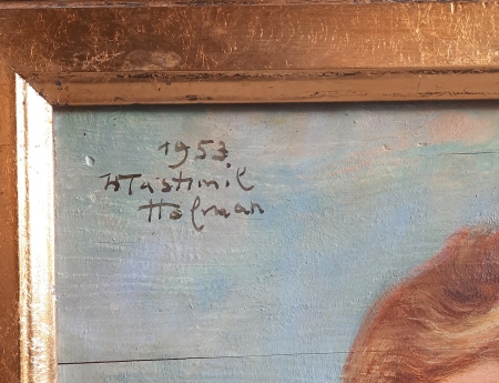 Portret księdza Tadeusza Dąbrowskiego, 1953 r.