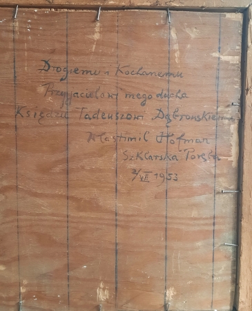 Portret księdza Tadeusza Dąbrowskiego, 1953 r.