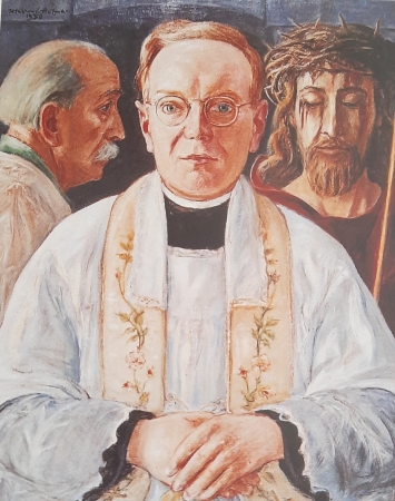 Portret księdza Tadeusza Dąbrowskiego, 1953 r.