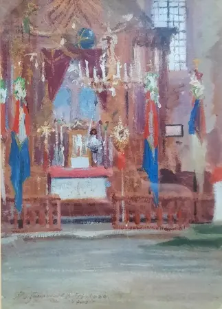 Wnętrze kościoła