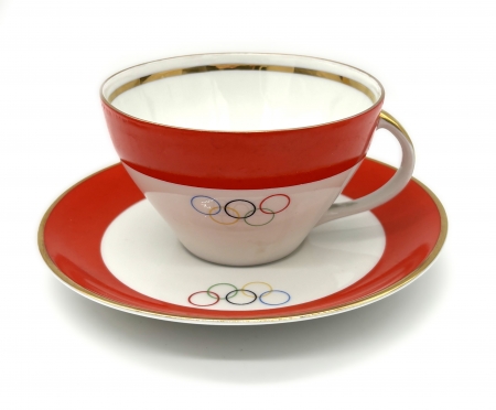 Zestaw do herbaty z symbolami igrzysk olimpijskich