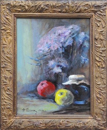 Martwa natura z jabłkami 1948