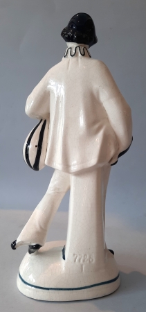 Figurka fajansowa Pierrot