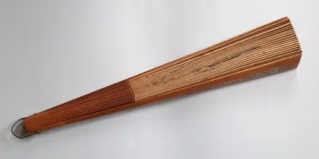 Wachlarz jedwabny ręcznie malowany