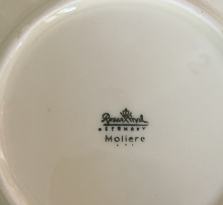 Talerzyki do konfitur Rosenthal Moliere 
