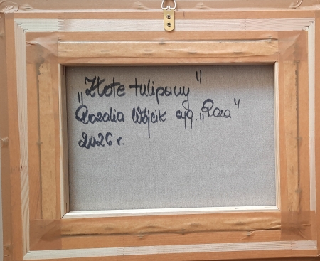 Złote tulipany