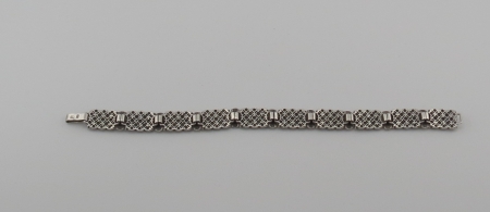 Bransoleta srebrna 