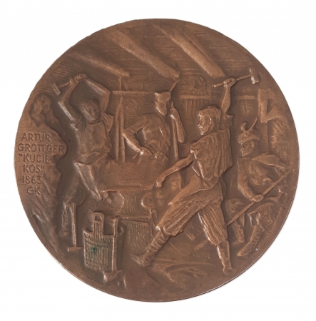 Medal W 120 ROCZNICĘ POBYTU RZĄDU NARODOWEGO W KUTNIE 22-25 / 1863 - TOWARZYSTWO PRZYJACIÓŁ ZIEMI KUTNOWSKIEJ