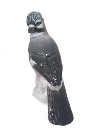 Figurka porcelanowa Sójka, Niemcy / Karl ENS I poł. XX w.