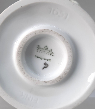 Figurka porcelanowa Zięba, proj. Fritz Heidenreich, Niemcy / Rosenthal lata 50./60. XX w.