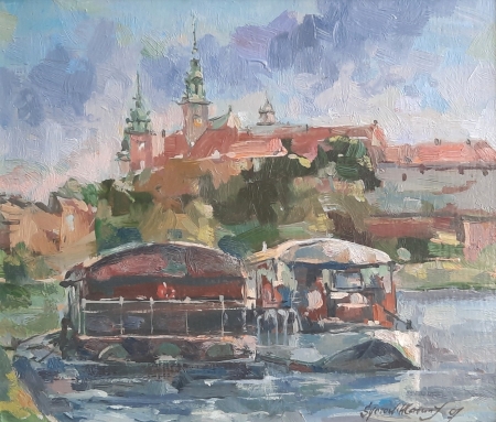 Widok na Wawel, 2007 r.
