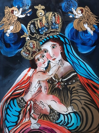 Madonna z Dzieciątkiem 1985 r.