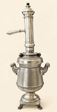 Samowar srebrzony