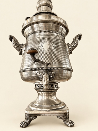Samowar srebrzony