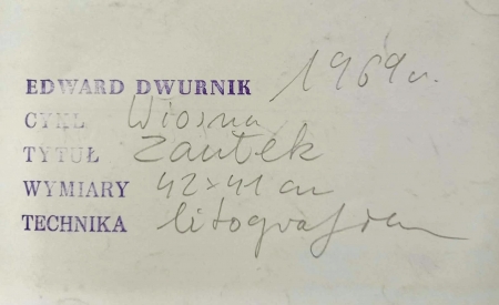Zaułek 1969 r.