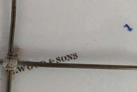 Talerz fajansowy Wood & Sons