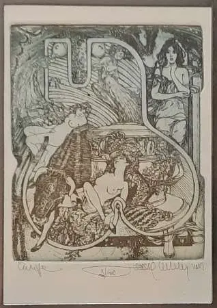 Erotyk inspirowany twórczością secesyjnego ilustratora Franza von Bayrosa