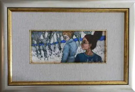 Jesienny poranek, rozmowa