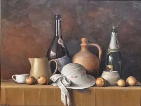 Martwa natura z kapeluszem